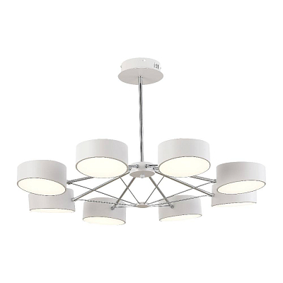 SLE6005-502-08 Светильник потолочный Белый, Хром/Белый LED 8*10W ВАЛЛЕ 400_400_2954176